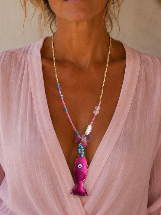 The Fuchsia Fisherman Talisman
