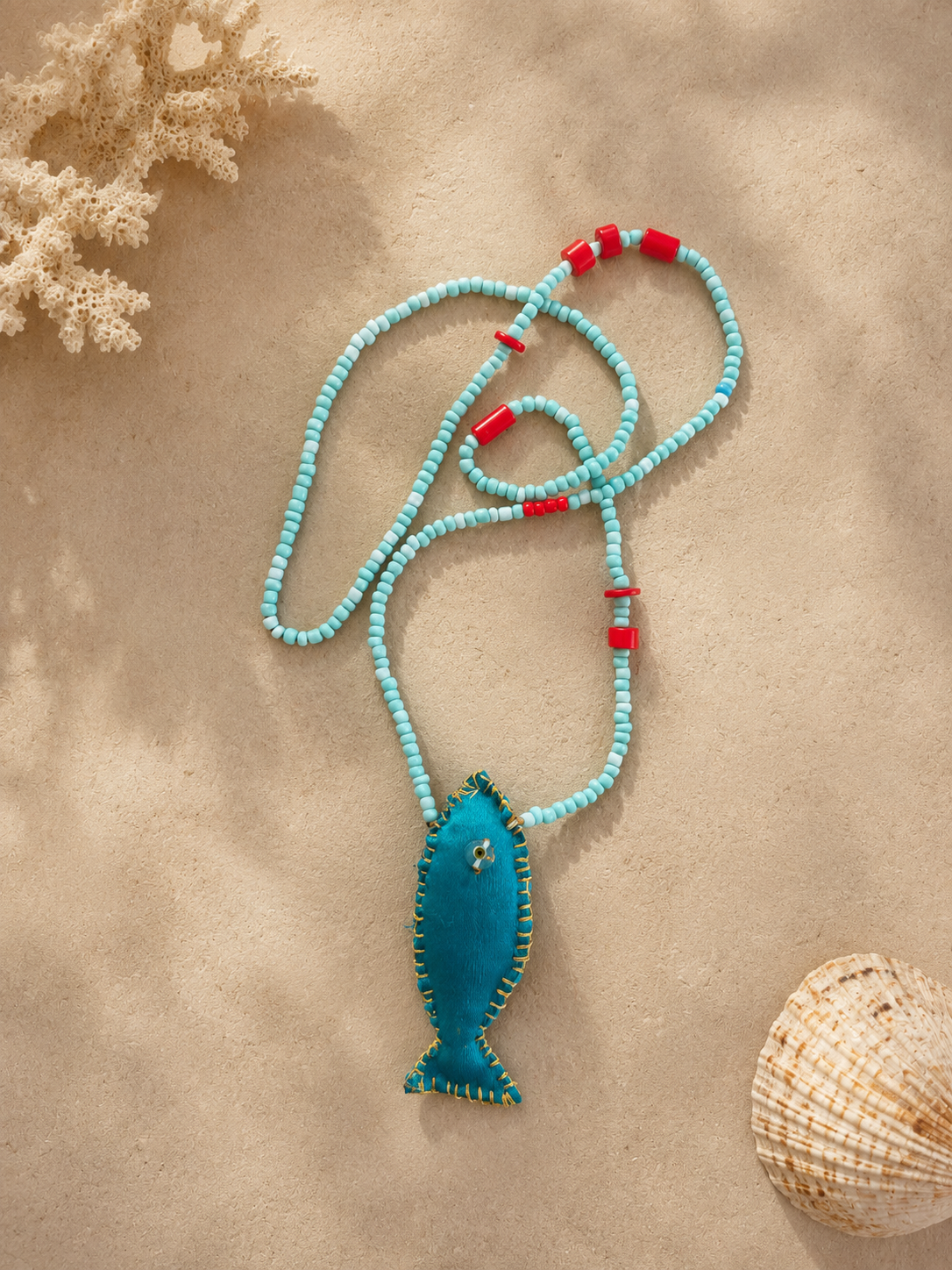 The Teal Fisherman Talisman