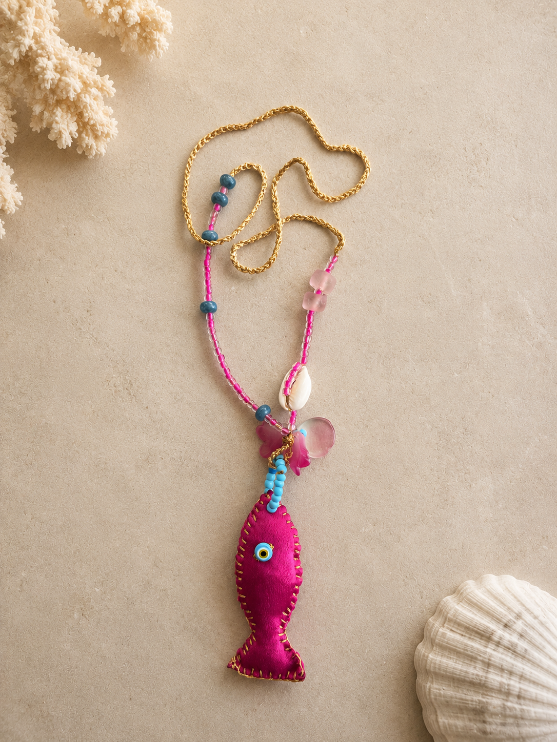 The Fuchsia Fisherman Talisman